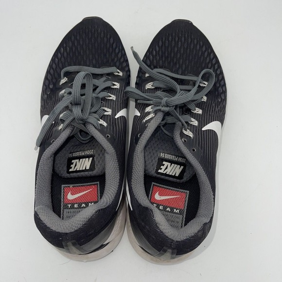 Nike Womens Air Zoom Pegasus 34 887017-001 Black Running Shoes Sneakers Size 9.5 - Picture 6 of 8